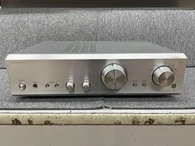 Onkyo A-973 Integrierter Verstärker Silber Guter Zustand Used - Bild 1 von 4