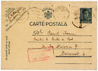 Romania, 1941, WWII Censored Stationery Postcard, Bucuresti - Timisoara postmark