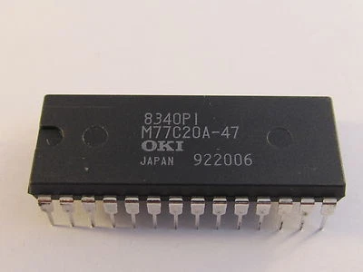 MSM77C20A47 OKI Digital Signal Processor im DIP28 Gehäuse - Image 1 of 2