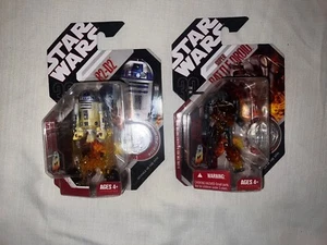 R2-D2 & Super Battle Droid Star Wars 30th Anniversary NIB 3.75" Figure Coin 2007 - Picture 1 of 7