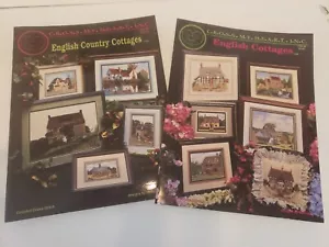 2 Cross My Heart English Country Cottages & English Cottages Cross Stch B17 - Picture 1 of 10