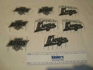 Los Angeles Kings NHL Hockey Cotton Pre-Washed Fabric Iron-On Patches Appliques - Picture 1 of 1