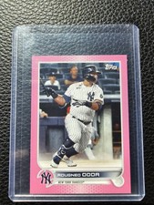 2022 Topps Mini ROUGNED ODOR Yankees #5  PINK 02/25