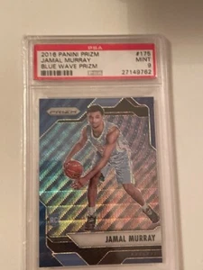 2016 Panini Prizm Jamal Murray Blue Wave Rookie /99 PSA 9 - Picture 1 of 2