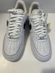 Nike Air Force 1 '07 Premium Premium Reißverschluss Swoosh - weiß CW6558 100 Größe 10,5 - Bild 1 von 13