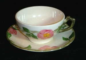 Vintage Franziskaner Wüstenrose Tasse & Untertasse Sets, Made in USA, 12 Sets verfügbar - Bild 1 von 7