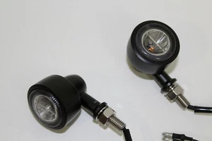 LED Blinker Highsider CLASSIC X1 schwarz 1 Paar E-geprüft - Bild 1 von 2