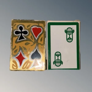 "2 barajas de cartas vintage marrón y Biglow" - Imagen 1 de 5