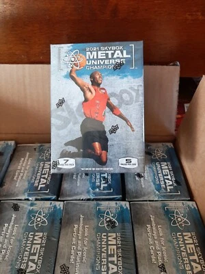 Upper Deck 2021 Skybox Metal Universe Champions Blaster 35 cards per box - Image 1 of 2