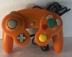 Video Game Controller Orange For GameCube And Wii, Wired. Replacement Control - Picture 1 of 7