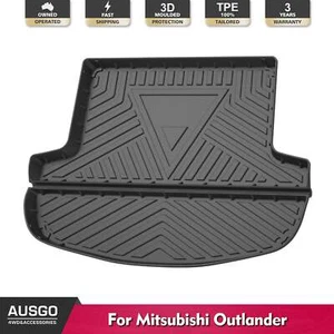 AUSGO Boot Liner for Mitsubishi Outlander 2012-2021 Cargo Trunk Mat - Picture 1 of 5