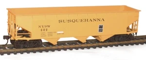 Kit de coche tolva de 3 bahías Accurail (7560) SUSQUEHANNA (amarillo) #600 nuevo en caja - Imagen 1 de 3