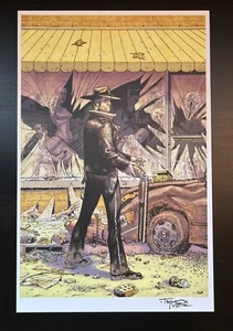 Full set of The Walking Dead Covers 1-6 Art Prints Signed by Tony Moore - RARE - Picture 1 of 7
