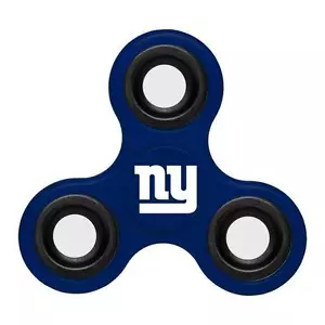 NFL New York Giants - Tri FIDGET Spinner Bola de Cerámica Mano SPINNER Juguete de Escritorio - Imagen 1 de 1