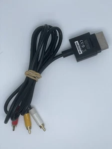 Cavo A/V AV HD Premium RCA composito per Microsoft Xbox 360 autentico - Foto 1 di 1
