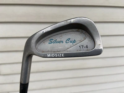 Left Handed Mizuno Silver Cup Midsize 5 Iron w/ Steel Shaft - Image 1 of 4