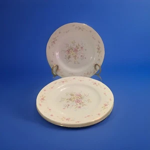 Vintage Porcelain 8” Salad Plates made In China (Set Of 3) - Picture 1 of 2