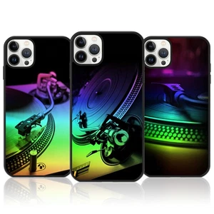 Vinyl Record Player Turntable TPU Phone Case for iPhone Vinyl Music Lover Gift - Picture 1 of 13