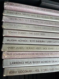 HOT! LOT of 10 vinyl FRANKLIN MINT box sets Greatest Recordings Big Band Era - Imagen 1 de 4