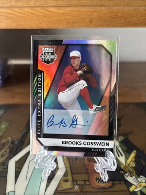 BROOKS GOSSWEIN 2021 Elite Extra Edition AUTO Autograph #124 White Sox - Image 1 of 2