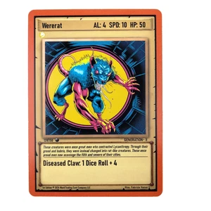 Wererat 139/150 Common Ward TCG Trading Card Game 1st Edition Gen 2 - NM - Picture 1 of 2
