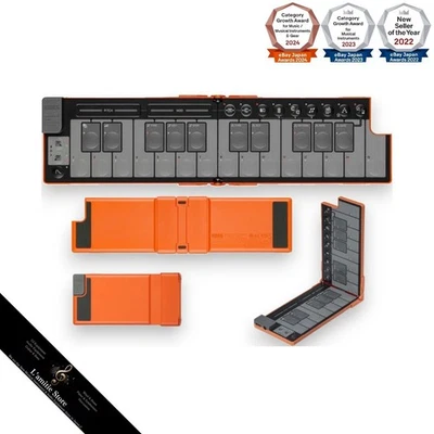 Korg nanoKEY Fold Keyboard Lava Orange LO Faltbarer Midi Controller JP Neu - Bild 1 von 4