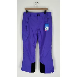 Pantalones cargo Slalom para mujer esquí snowboard talla mediana simplemente púrpura nuevos aislados - Imagen 1 de 11