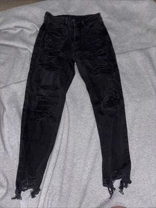 Vaqueros American Eagle negros talla 2 Striving - Imagen 1 de 9