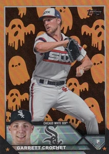 Aggiornamento Topps 2023 GARRETT CROCHET Halloween Ghost Foil SP #US39 White Sox - Foto 1 di 1