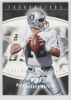 2004 Upper Deck Foundations Exclusive Rainbow Silver /100 Rich Gannon #70 - Image 1 of 2