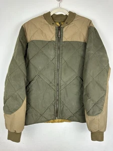 Eddie Bauer 1936 Skyliner Model Mens Large Quilted Goose Down Puffer Jacket - Picture 1 of 14