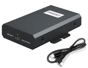 PROCET Gigabit PoE to USB C Converter up to 60W RJ45 to C Type Power with Eth... - Afbeelding 1 van 7