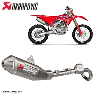 Scarico completo HONDA CRF 250 RX 2022-2025 AKRAPOVIC RC S-H2MET13-FDHLTA - Picture 1 of 7