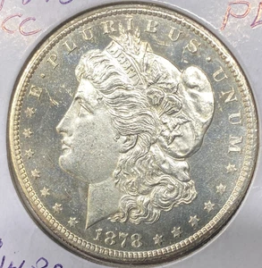 1878-CC Morgan Dollar PROOF LIKE Gorgeous!! - Picture 1 of 5