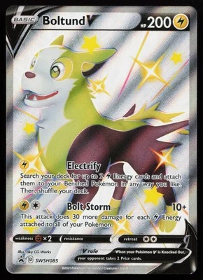 Boltund V SWSH085 Promo SWSH: Sword & Shield Promo Cards Pokémon Card - Image 1 of 2