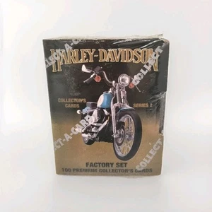 1992 Harley Davidson Series 2 Collector's Cards 100 Count Factory Set - Sealed - Picture 1 of 6