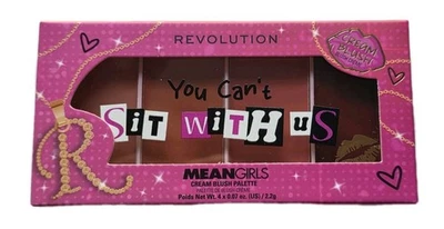 Makeup Revolution x Mean Girls Cream Blush Palette - NEW 4 Shades - Image 1 of 3