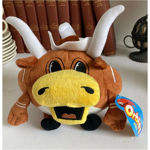 2011 Texas A&M Aggies Official Orbiez Sports Football/Longhorn Bevo 6" Plush Toy Cover