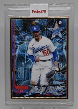 2021 TOPPS PROJECT 70 P70 MOOKIE BETTS BY KING SALADEEN AP 1/1 GOLD #282 - NICE!