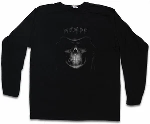 GRIM REAPER I LONG SLEEVE T-SHIRT You belong to me The Death Scythe Cloak - Picture 1 of 1