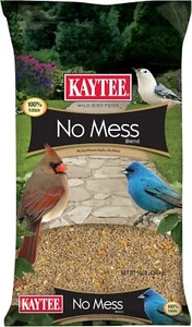 Kaytee Wild Bird (No Mess or Waste Free) Food Seed Blend 10 Pound (Pack of 1) - Picture 1 of 9