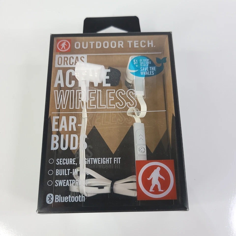 New Outdoor Tech Orcas Active Wireless Bluetooth Ear Buds - Image 1 of 4