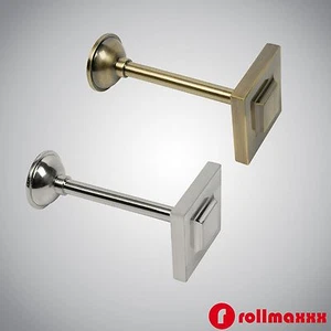 Vorhang Raffhalter Raffhaken Wandhaken Gardinenhalter Metall ROLLMAXXX - Bild 1 von 3