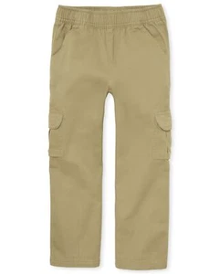 Boys Pull on Cargo PantsFlax Single6 - Picture 1 of 4