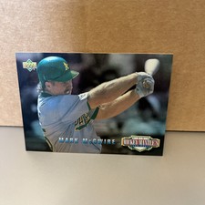 1994 Upper Deck Mickey Mantle’s Long Shots Electric Diamond Mark McGwire #MM13