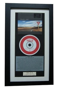 PEARL JAM Yield CLASSIC CD Album GALLERY QUALITY FRAMED+EXPRESS GLOBAL SHIP - Imagen 1 de 7