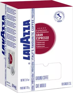 600 Cialde Caffè Lavazza Gran Espresso Original ESE 44 mm carta tostatura media - Afbeelding 1 van 1
