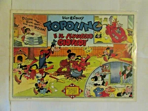 TOPOLINO E IL SELVAGGIO GIOVEDI' - le grandi storie n°9 -mondadori,mar.1988-sc11 - Picture 1 of 2