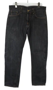 Carhartt Bronco Pant Hommes Jeans W32/L32 Coupe Standard Zip Fly Gris Foncé - Imagen 1 de 12