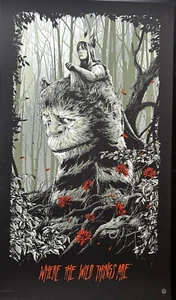 Where there Wild Things Are by Ken Taylor, numbered 2014. Mondo - Picture 1 of 2